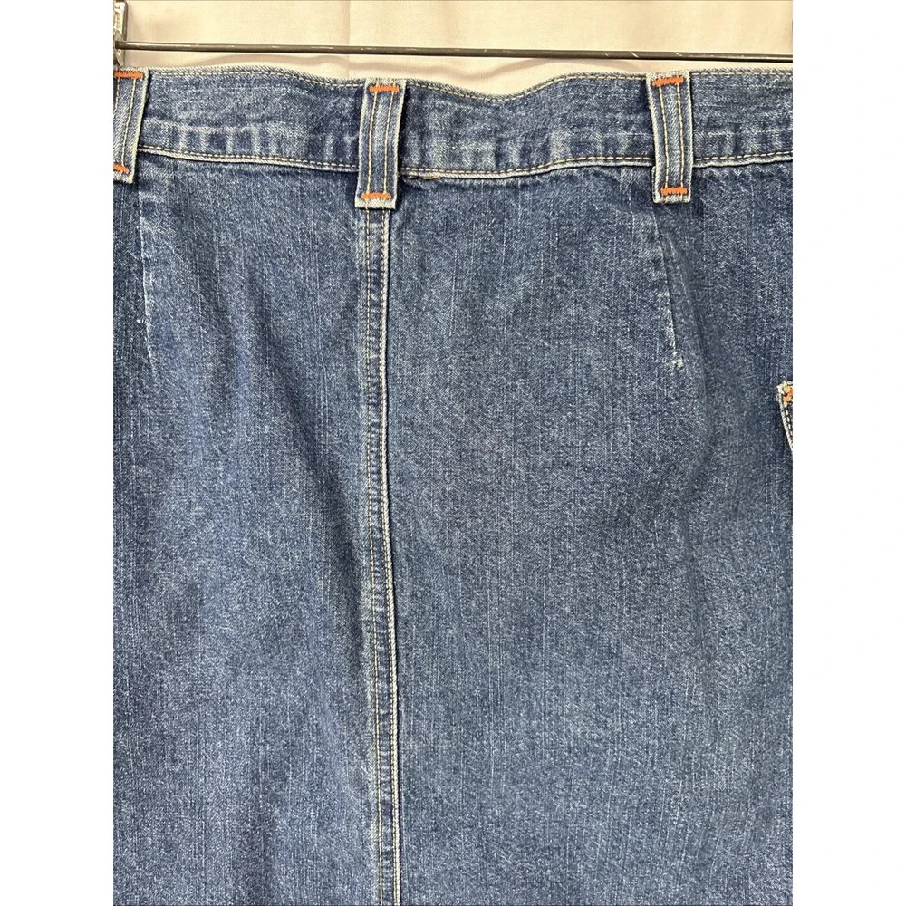 American Eagle - Mini Cargo Skirt Women’s Size 8 Blue Denim 100% Cotton